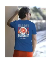 25 FLOWER TEE SHIRT OTAGO SEA BLUE 25 FLOWER TEE SHIRT OTAGO SEA BLUE