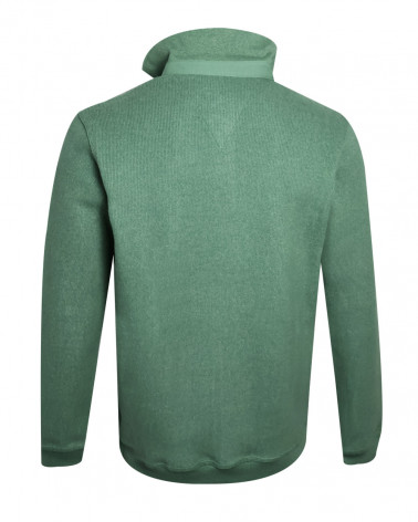 dos du Polo vert manches longues pour homme 25POML1 Otago rugby
