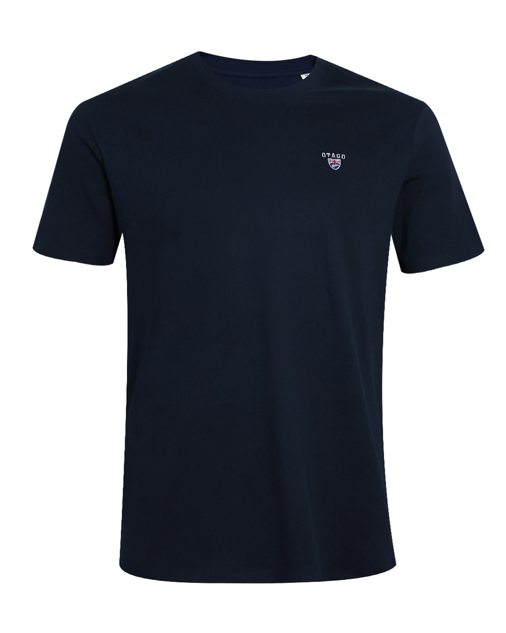 face du Tee-shirt Buenuni Otago rugby bleu marine coton Bio pour homme