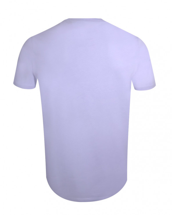 dos du Tee-shirt parme Buenuni Otago rugby coton Bio pour homme
