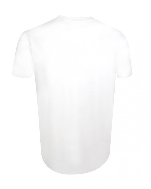 dos du Tee-shirt ivoire Buenuni Otago rugby coton Bio pour homme