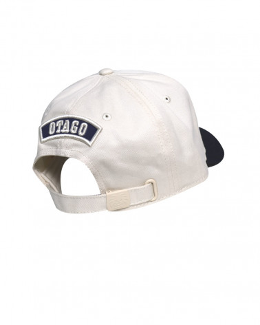 dos de la Casquette Cali écru et bleu marine Otago