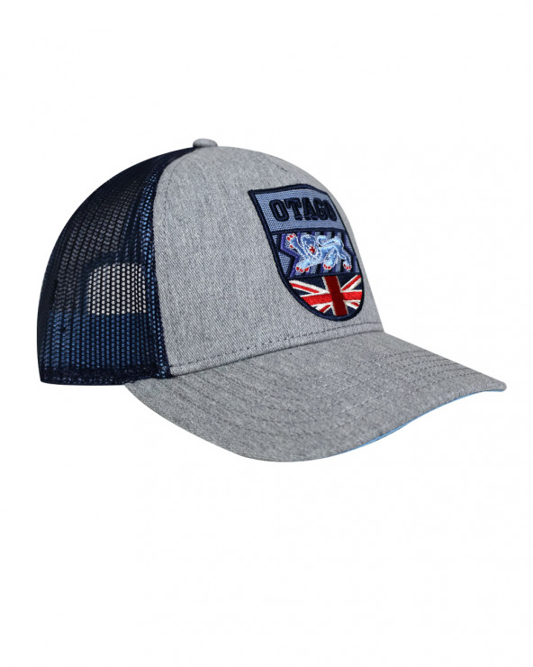 profil de la Casquette Tunicap Otago rugby gris marine