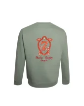 25 TORTUE7 SWEAT COL ROND OTAGO ALMOND GREEN