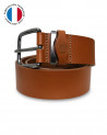 Ceinture Canubby Otago en cuir couleur cognac