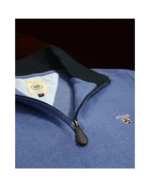 24SW7 SWEAT COL ZIP OTAGO BLEU LAVANDE