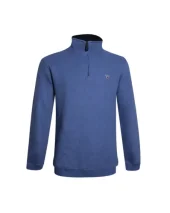 24SW7 SWEAT COL ZIP OTAGO BLEU LAVANDE