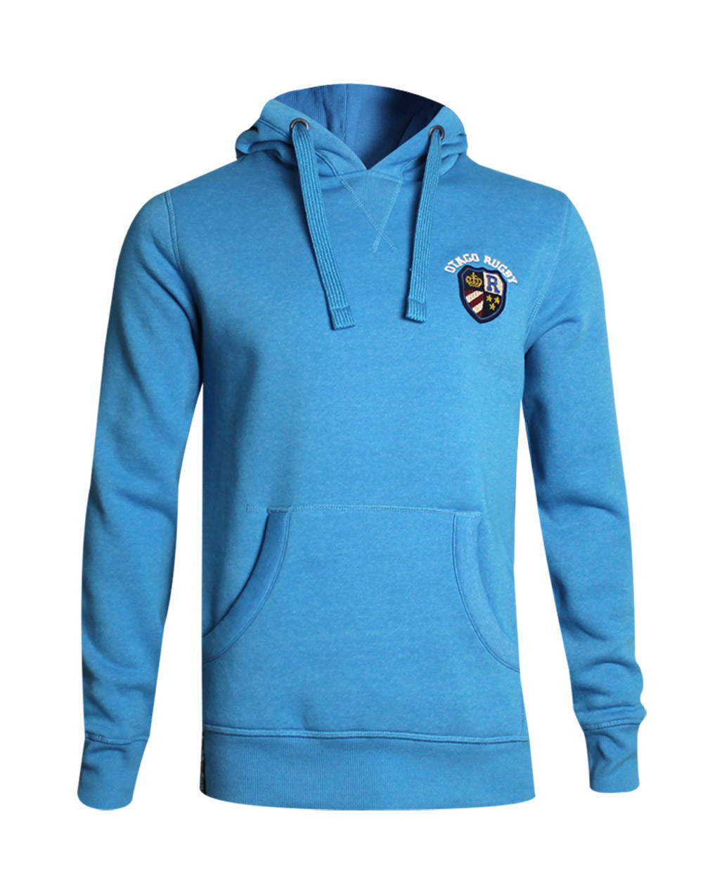 Sweat capuche Miabasil Otago rugby bleu homme