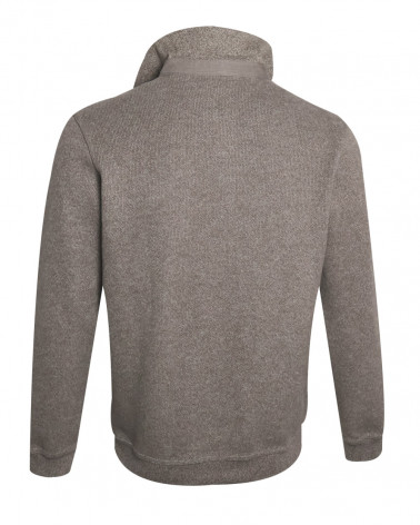 dos du Polo manches longues pour homme 25POML1 Otago rugby marron