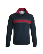 24SW6 SWEAT COL ZIP OTAGO BLEU MARINE 24SW6 SWEAT COL ZIP OTAGO BLEU MARINE