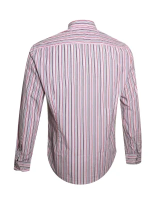 dos de la Chemise manches longues pour homme 295 Otago rayée multicolore