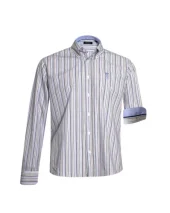 297 CHEMISE ML OTAGO RAYEE VERT MULTICOLORE 297 CHEMISE ML OTAGO RAYEE VERT MULTICOLORE