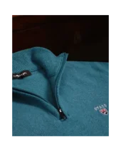 25 BUENOS AIRES PULL COL ZIP OTAGO VERT EMERAUDE