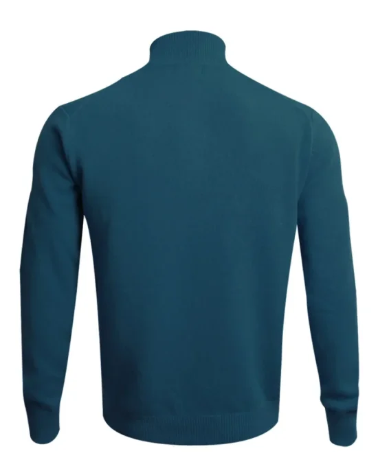 25 BUENOS AIRES PULL COL ZIP OTAGO VERT EMERAUDE
