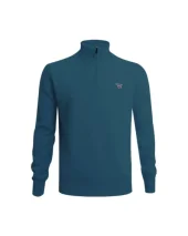 25 BUENOS AIRES PULL COL ZIP OTAGO VERT EMERAUDE