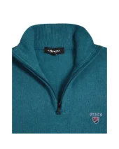 25 BUENOS AIRES PULL COL ZIP OTAGO VERT EMERAUDE