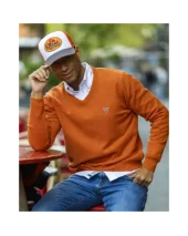 BUENOS AIRES PULL COL V OTAGO ORANGE