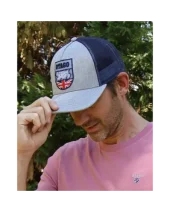 CASQUETTE TUNICAP OTAGO GRIS DENIM CASQUETTE TUNICAP OTAGO GRIS DENIM