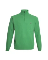 25 BUENOS AIRES PULL COL ZIP OTAGO VERT POMME 25 BUENOS AIRES PULL COL ZIP OTAGO VERT POMME