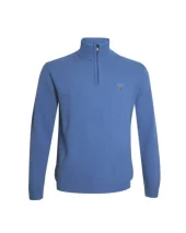 25 BUENOS AIRES PULL COL ZIP OTAGO BLEU AZUR