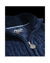 26 SMOOV SWEAT ZIP OTAGO BLEU MARINE