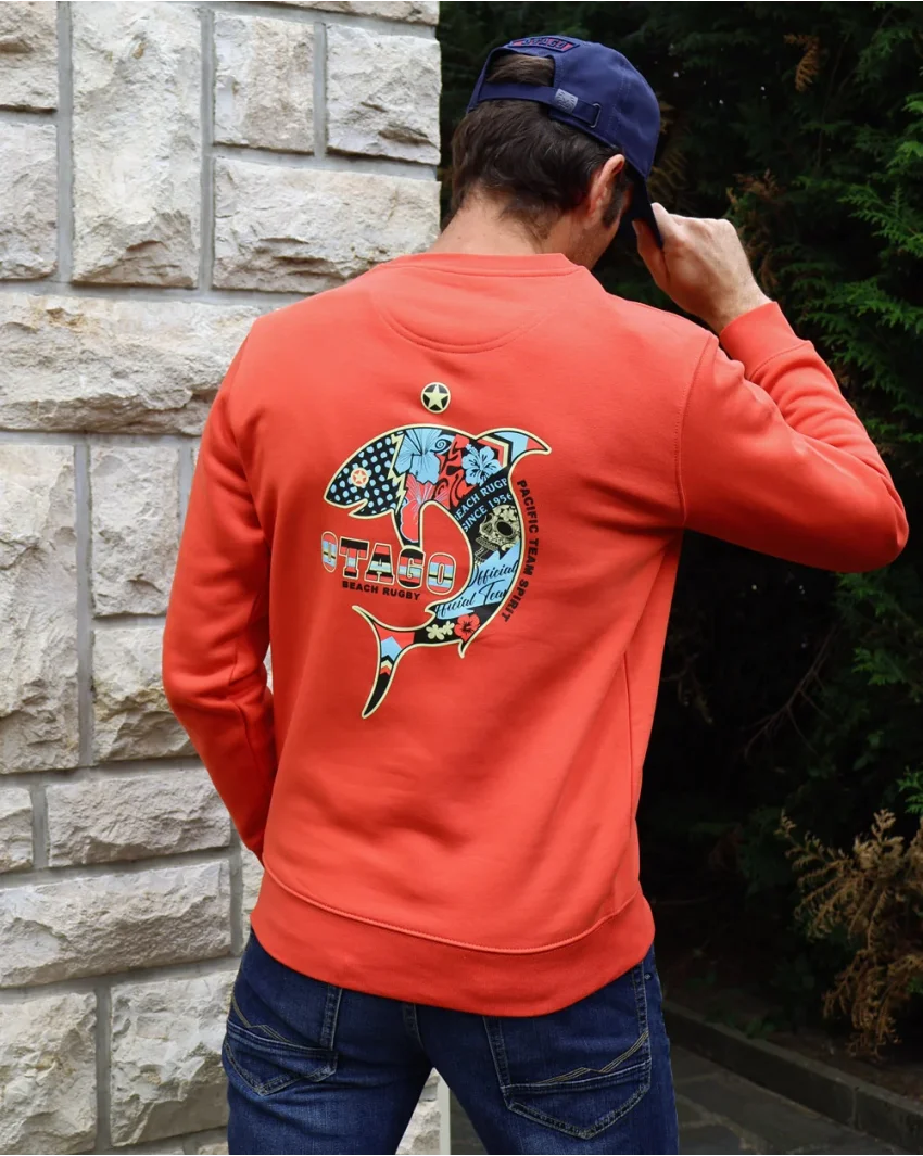 25 PATREQ SWEAT COL ROND OTAGO PAPRIKA