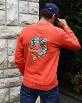 25 PATREQ SWEAT COL ROND OTAGO PAPRIKA