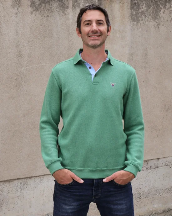 25POML1 POLO ML OTAGO VERT