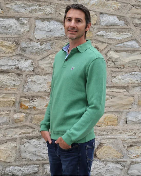 25POML1 POLO ML OTAGO VERT