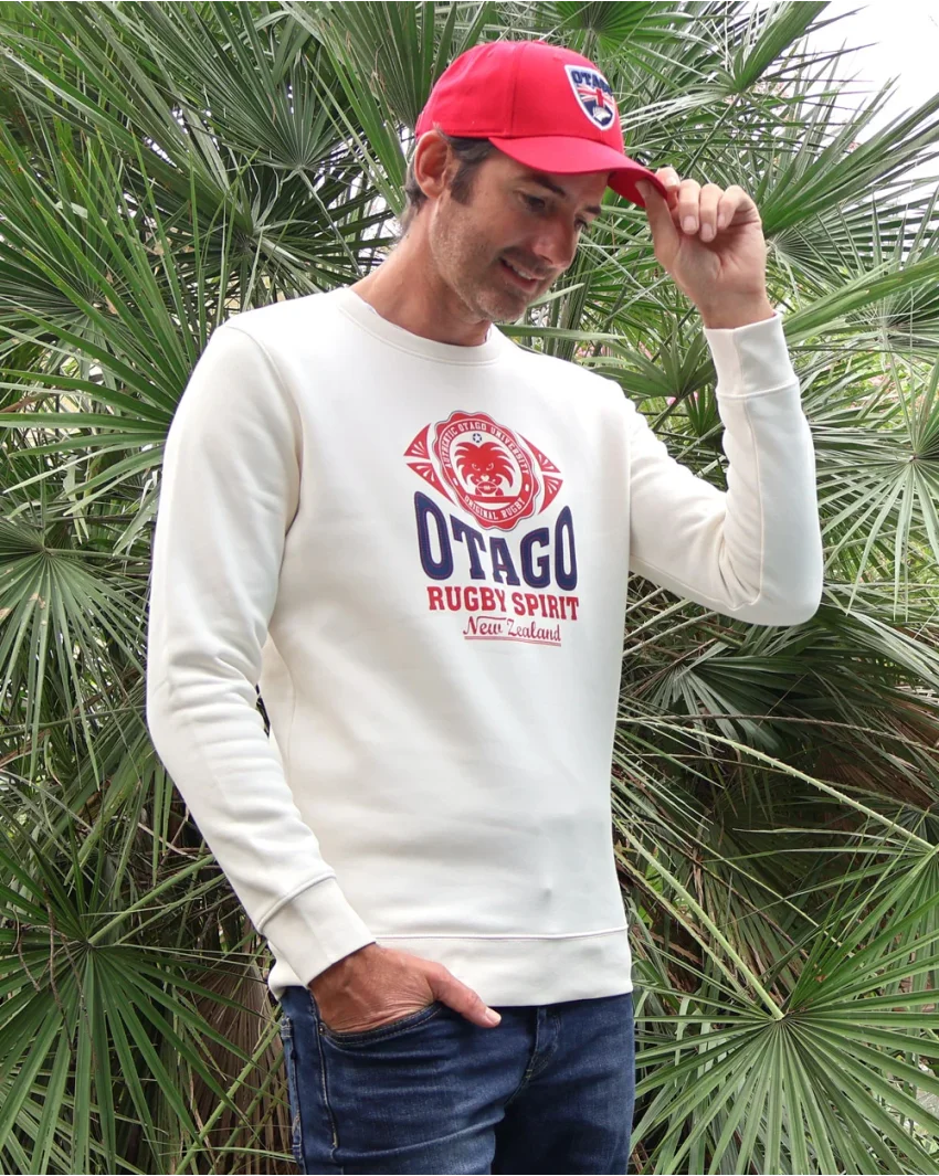 25 EVERLANDY SWEAT COL ROND OTAGO IVORY