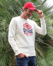 25 EVERLANDY SWEAT COL ROND OTAGO IVORY