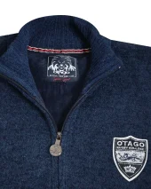 26 SIGNATO SWEAT ZIP OTAGO BLEU MARINE