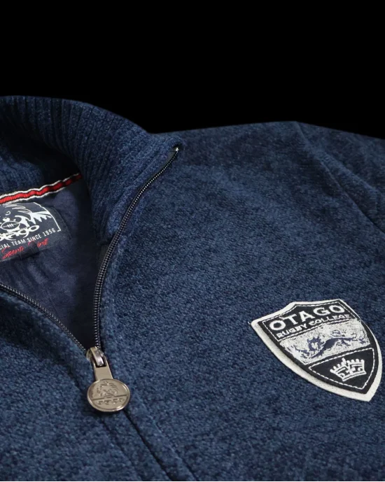26 SIGNATO SWEAT ZIP OTAGO BLEU MARINE