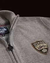 26 SIGNATO SWEAT ZIP OTAGO BEIGE
