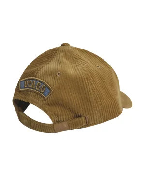 dos de la Casquette velours camel Cali Otago