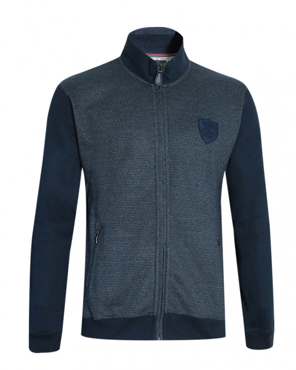 Sweat zip Lontago Otago rugby marine homme