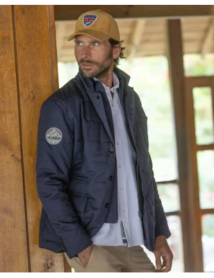 25 JAMES VESTE OTAGO BLEU MARINE