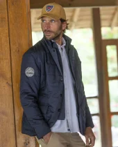 25 JAMES VESTE OTAGO BLEU MARINE