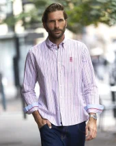 295 CHEMISE ML OTAGO RAYEE MULTICOLORE