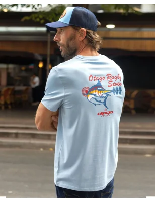 25 ESTAMPAG TEE SHIRT OTAGO AQUAMARINE