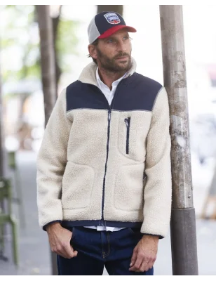OTASHERPA VESTE POLAIRE OTAGO STONE