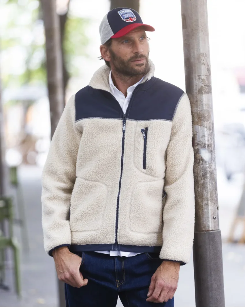OTASHERPA VESTE POLAIRE OTAGO STONE OTASHERPA VESTE POLAIRE OTAGO STONE