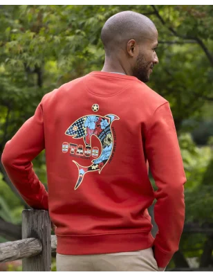 25 PATREQ SWEAT COL ROND OTAGO PAPRIKA