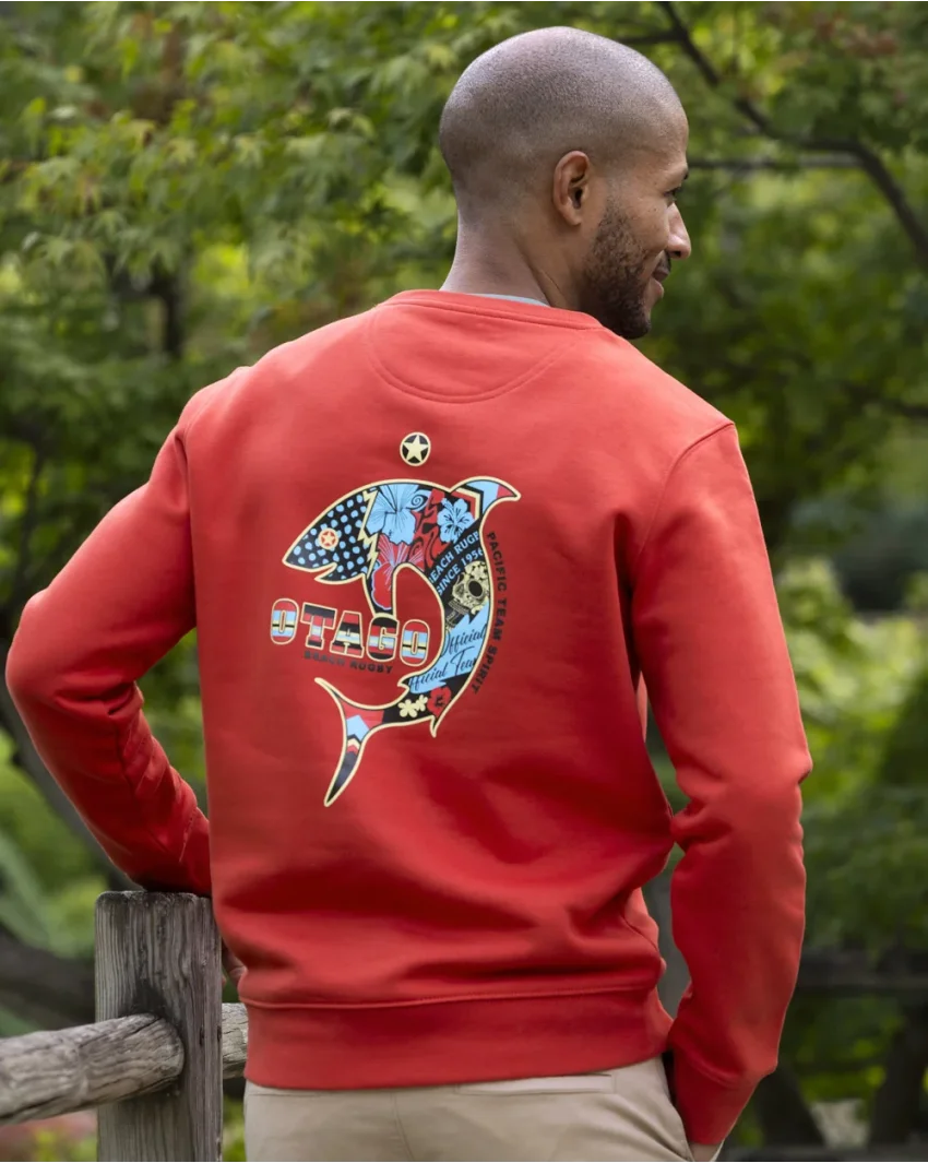 25 PATREQ SWEAT COL ROND OTAGO PAPRIKA