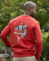25 PATREQ SWEAT COL ROND OTAGO PAPRIKA