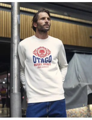 25 EVERLANDY SWEAT COL ROND OTAGO IVORY