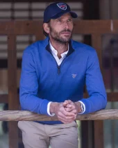 24SW7 SWEAT COL ZIP OTAGO BLEU LAVANDE