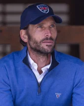 24SW7 SWEAT COL ZIP OTAGO BLEU LAVANDE