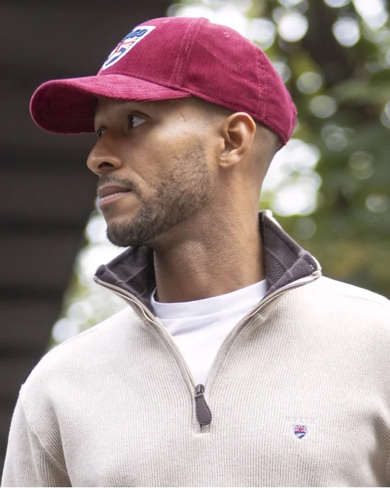 24SW7 SWEAT COL ZIP OTAGO ÉCRU