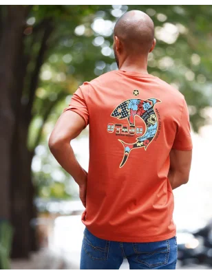 25 PATREQ TEE SHIRT OTAGO BURNT BRICK